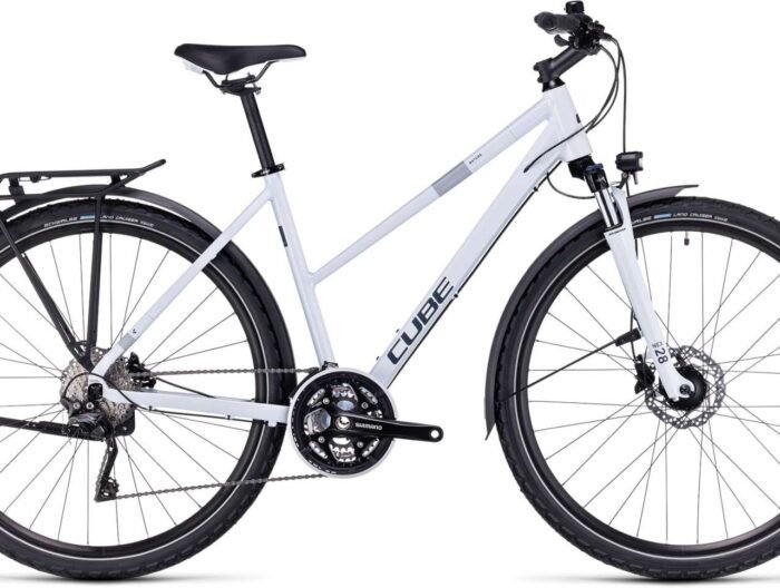 Cube Nature Pro Lady Allroad frostwhite´n´grey