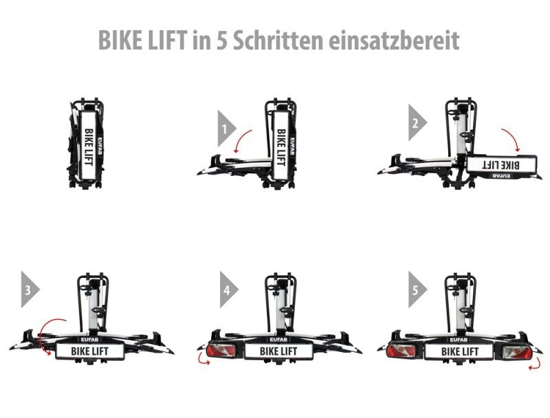 Eufab Bike Lift Fahrradträger – Image 9